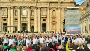 Anter invitata a Roma all’udienza generale papale